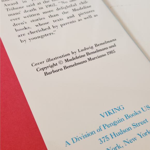 Madeline Christmas Gift Set – 1990 Eden Doll + “Madeline’s Christmas” 1985 Book - Picture 7 of 16